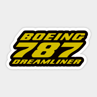 Boeing 787 Dreamliner Sticker